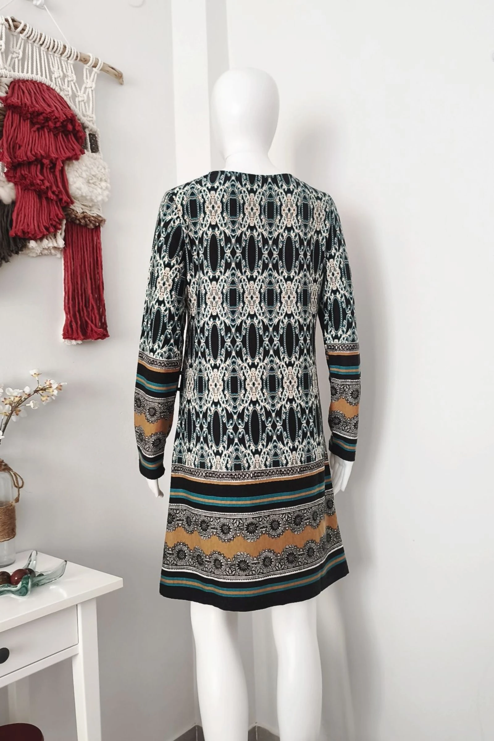 Prachtige Boho Jurk met Etnische Print – photo 3